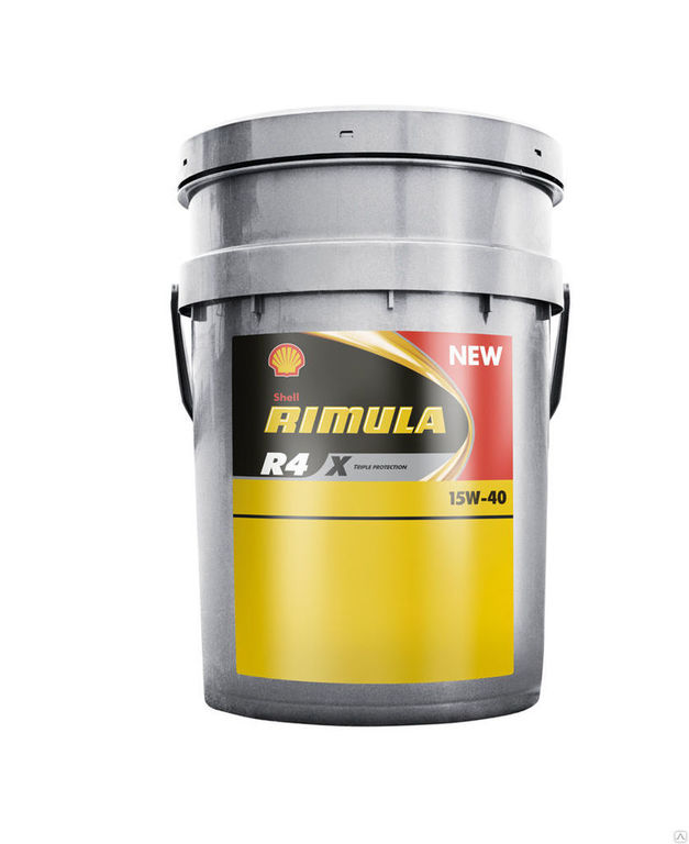 Моторное масло Shell Rimula R4X 15W-40 - (209л)