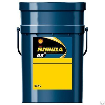 Моторное масло Shell Rimula R5 E 10W/40 (CI-4) - (20л)