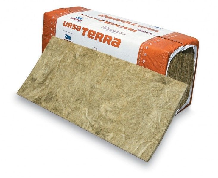 Плиты теплоизоляционные URSA TERRA 34 PN (12)-1250-600-50