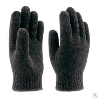 Перчатки утепленные зима хб без ПВХ двойные