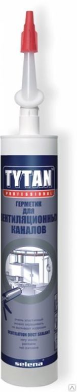 Титан Герметик TYTAN для вентиляционных каналов Серый 310мл 38792