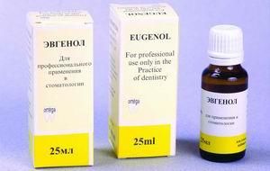 Жидкость Эвгенол для антисептической обработки каналов 25 мл (99%)