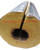 Цилиндр базальтовый навивной Isotec Section AL с алюминиевой фольгой #2