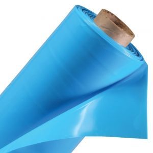 Пленка полиэтиленовая голубая 350 мкм для водоемов рукав 1,5х5 м, рулон 15 м2