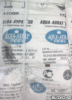 Полиоксихлорид алюминия коагулянт Аква-Аурат-30 мешок 25 кг