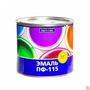 Эмаль краска универсальная ПФ-115 голубая (1,9кг),Ресурс шт