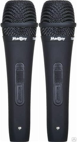 Madboy Tube-022 микрофон проводной (комплект 2 шт.)
