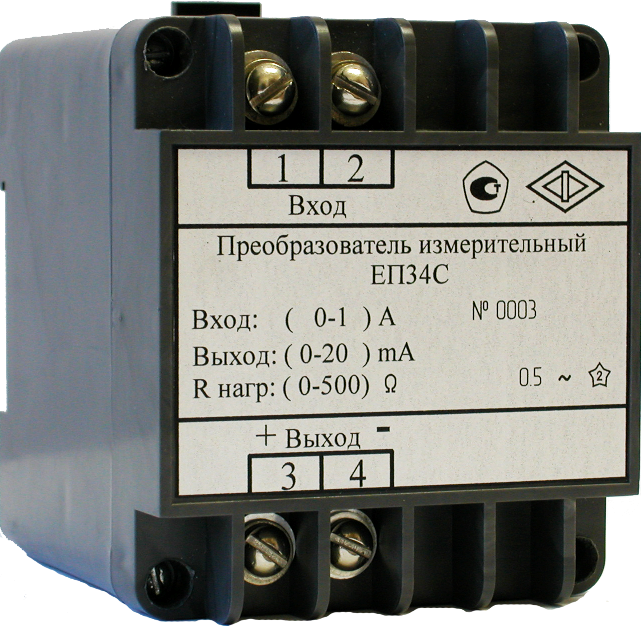 ЕП34С преобразователь измерительный переменного тока и напряжения