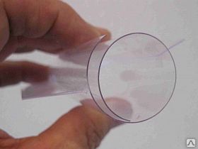 Пластик прозрачный ПЭТ, 1,25х2,05 м, s= 0,3мм, 0,5 мм, 0,7мм
