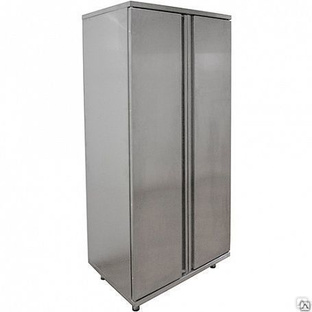 Шкаф для хлеба двери распашные нерж ШКХ-Р-Н (820х560х1800(1820) мм