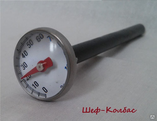 Термометр пищевой с металлическим щупом 