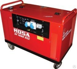 Бензиновая электростанция 5.5 кВА / 5 кВт (однофазная) - GE 7000 HSX-EAS