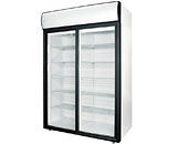 Шкаф холодильный 1000л DM110Sd-S (+1...+10), раздвижные двери