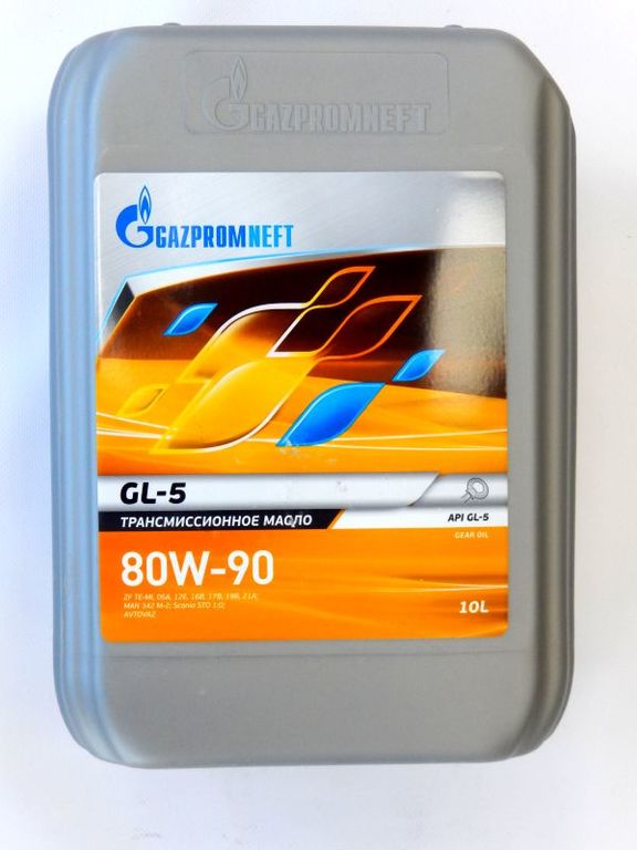 Масло трансмиссионное Газпромнефть GL-5 80w-90 10л 1