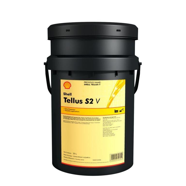 Гидравлическое масло Shell Tellus S2 V 15 HVLP 20л