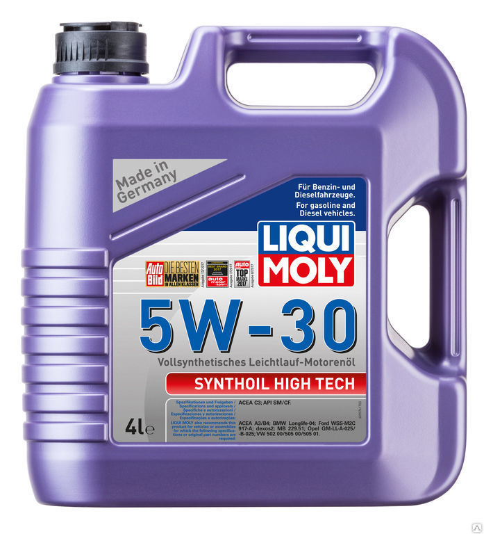 Масло моторное LIQUI MOLY Synthoil High Tech 5W-30 (4 л)