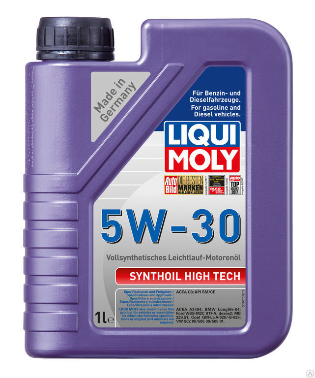 Масло моторное LIQUI MOLY Synthoil High Tech 5W-30 (1 л)