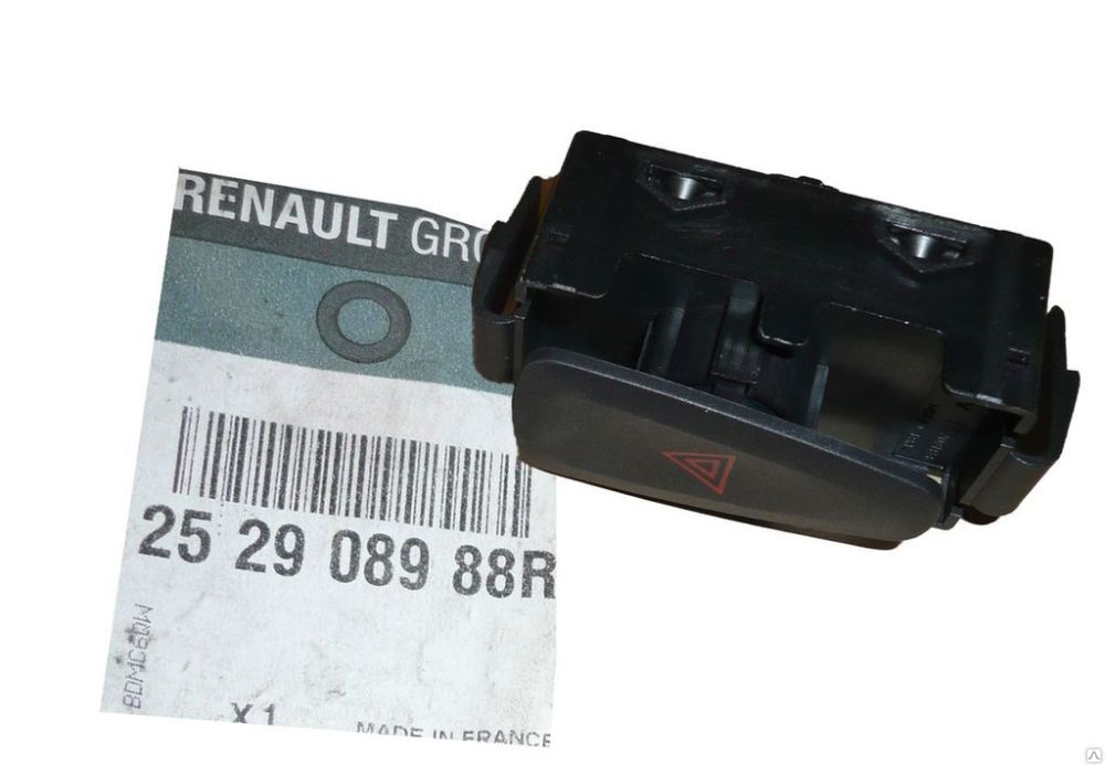 Кнопка аварийной сигнализации Renault 25 29 089 88R