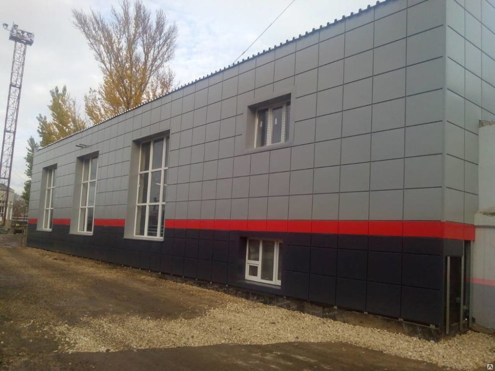 Фасадные кассеты металлические, цена в Саратове от компании Арматех