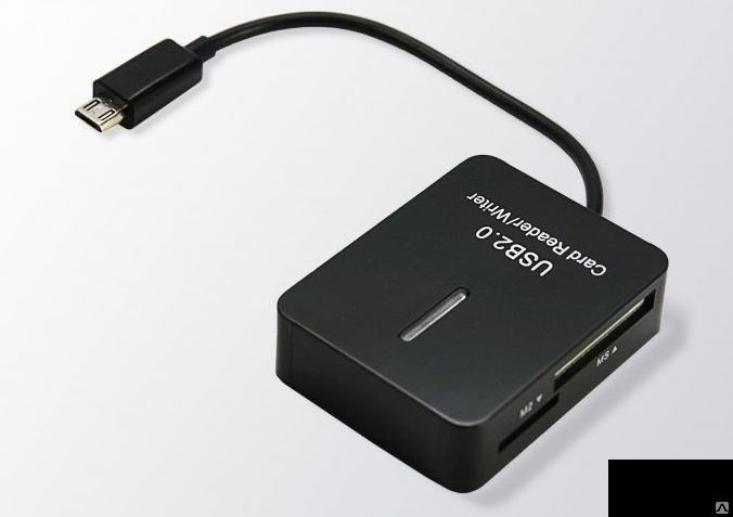 Кардридер для Samsung (microUSB) USB 2.0