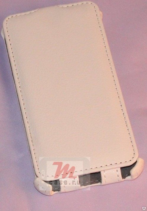Чехол для Alcatel Idol 2/6037K Vertical Flip Cover (белый)