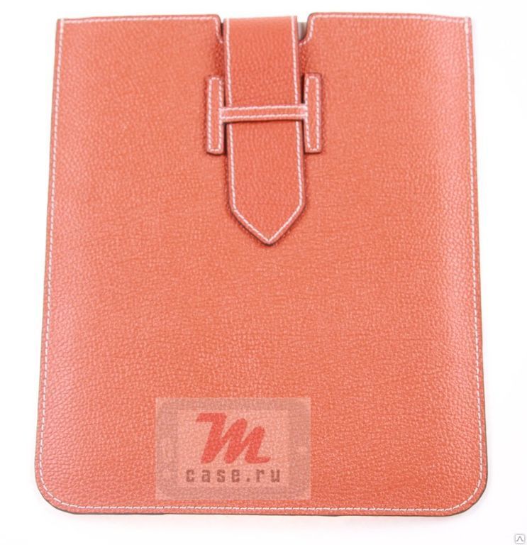 Чехол-конверт кожаный для Apple iPad 2/3/4 & New iPad оранжевый