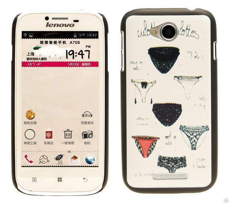 Чехол для Lenovo IdeaPhone A706 Hard Print Cover Girls Pants