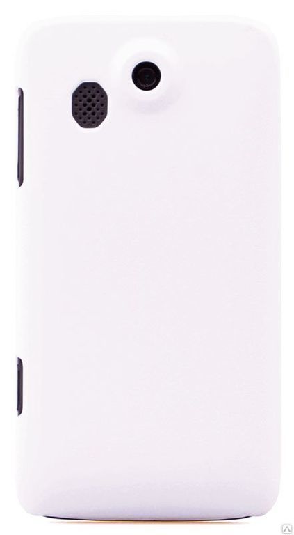 Чехол для Lenovo A789 Soft Touch Cover белый