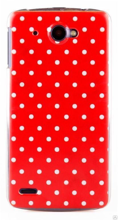 Чехол для Lenovo IdeaPhone S920 Hard Print Cover Red Dotes