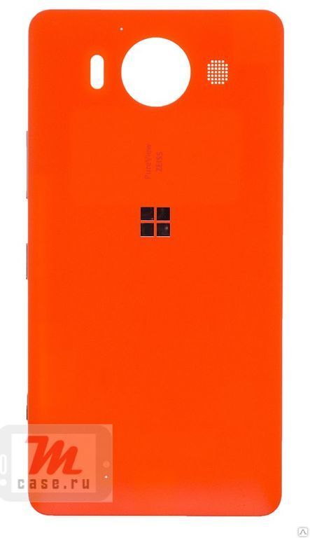 Задняя панель для Microsoft Lumia 950 оранжевая