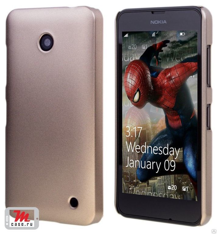 Задняя крышка для Nokia Lumia 630 Soft Touch Cover