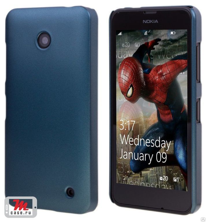 Задняя крышка для Nokia Lumia 630 Soft Touch Cover