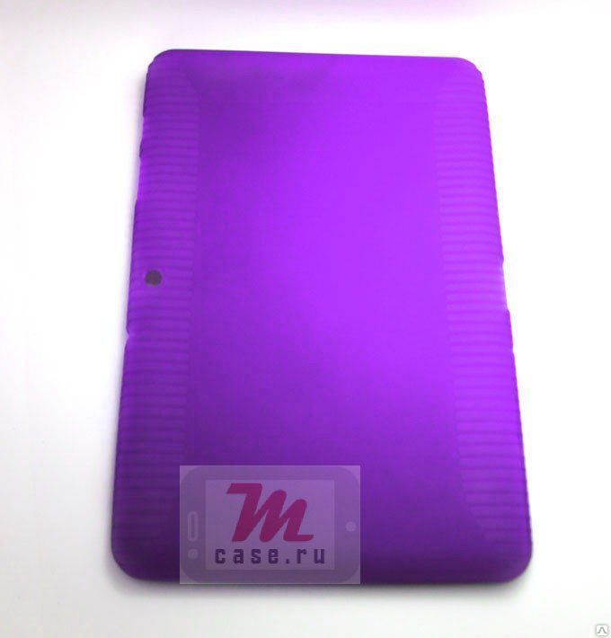 Чехол-накладка силиконовая для Samsung Galaxy Tab 2 10.1 P5100 фиолетовый