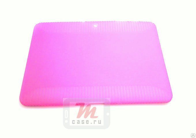 Чехол-накладка силиконовая для Samsung Galaxy Tab 2 10.1 P5100 розовый