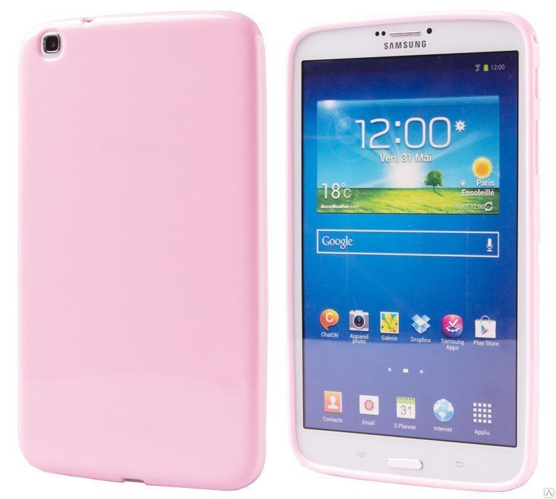 Чехол для Samsung Galaxy tab 3 8.0 T310\311 Smooth TPU Ultra Case