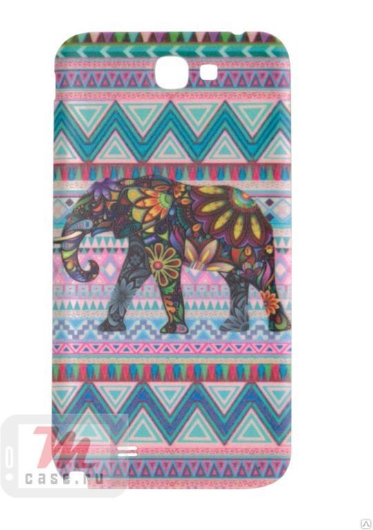 Задняя крышка для Samsung Galaxy Note 2 Back Print Cover Индийский Слон