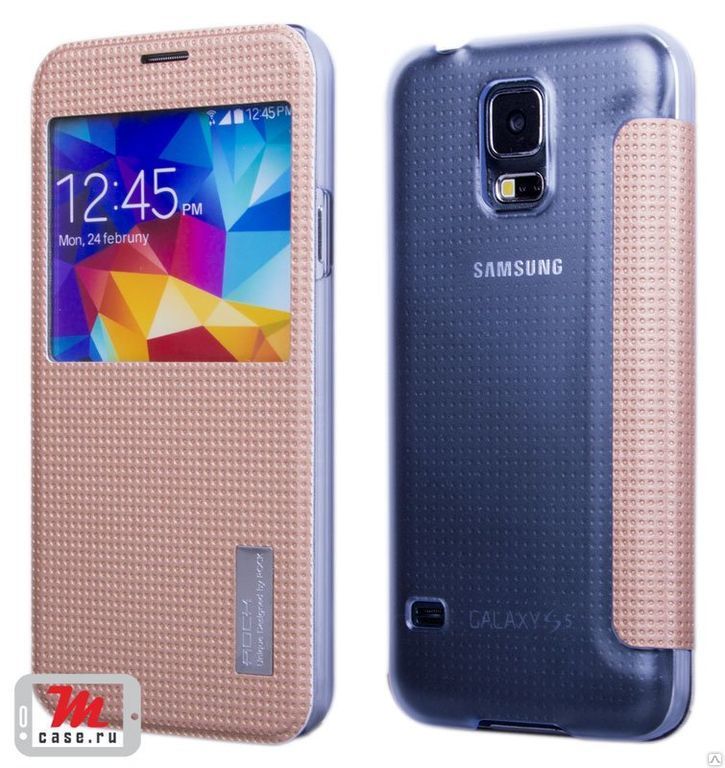 ЧЕХОЛ ДЛЯ Samsung Galaxy S5 ROCK FLIP COVER ELEGANT SERIES