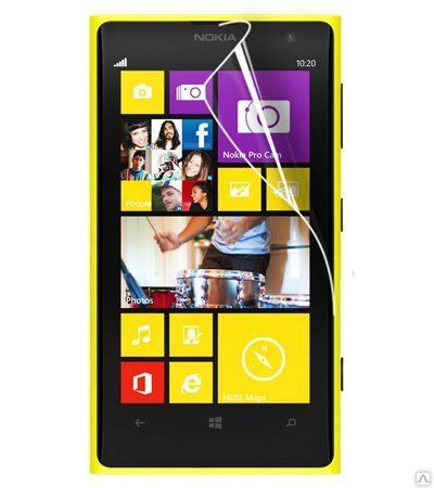 Защитная пленка для Nokia Lumia 1020 глянцевая
