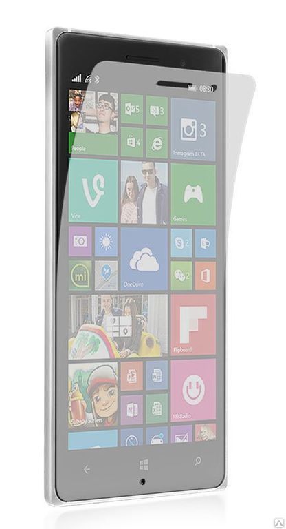 Защитная пленка для Nokia Lumia 830 глянцевая
