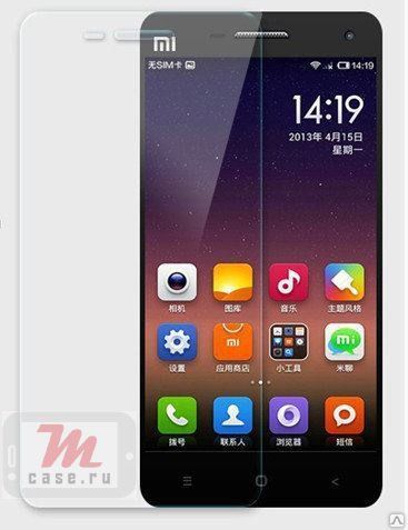 Защитное стекло на Xiaomi Mi4