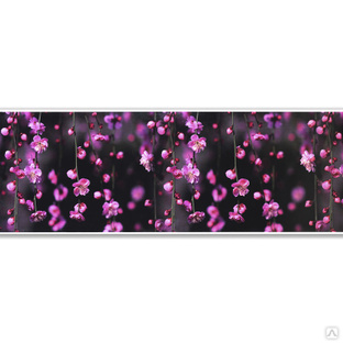 Интерьерная панель "акватон" цветущий сад 695*2070*4 мм Акватон 
