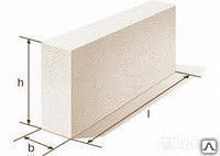Блок стеновой 625*100*250 неармированный из ячеистого бетона 128шт