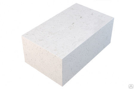 Блок стеновой 625x125x250 неармированный из ячеистого бетона 96шт