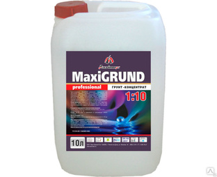 Грунт-концентрат MaxiGRUND 0.5 л Professional 1:10 (розовый) 