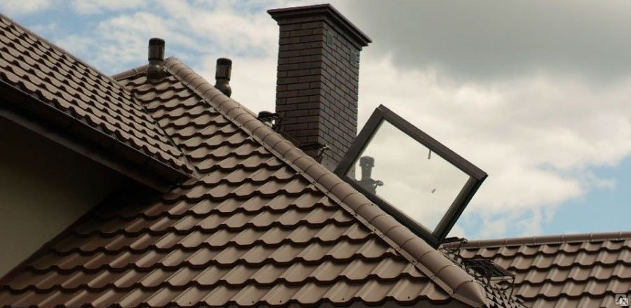 Крыша венеция металлочерепица