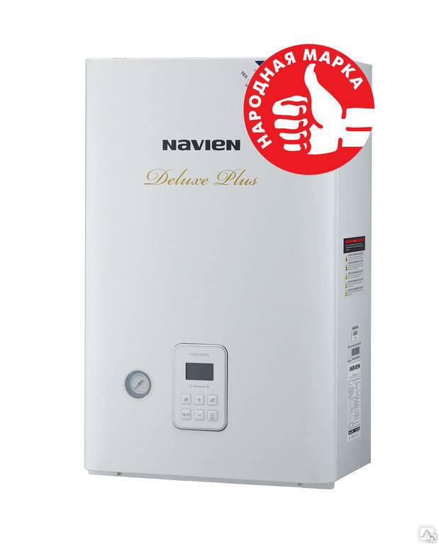Котел газовый NAVIEN DELUXE PLUS 13K, цена в Омске от компании Теплопартнер