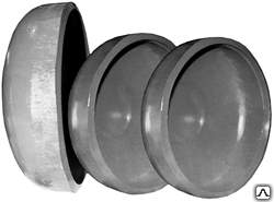 Заглушка для канализации сферическая (элептическая) днища ду 219 для труб
