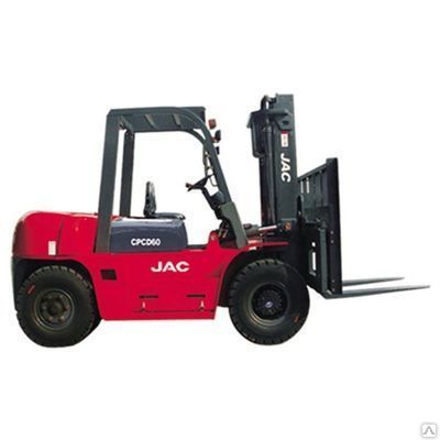 Вилочный погрузчик JAC CPCD60, г/п 6000 кг, дизельный двигатель