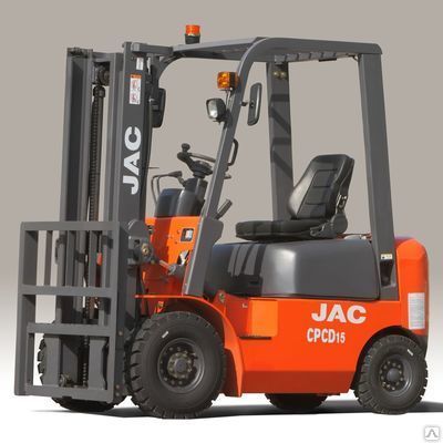 Вилочный погрузчик JAC CPCD15, г/п 1500 кг, дизельный/бензиновый двигатель