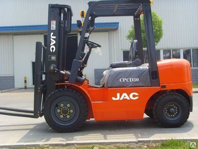 Вилочный погрузчик JAC CPCD35, г/п 3500 кг, дизельный/бензиновый двигатель